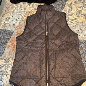 BRAND NEW J Crew vest in structured quilted pattern